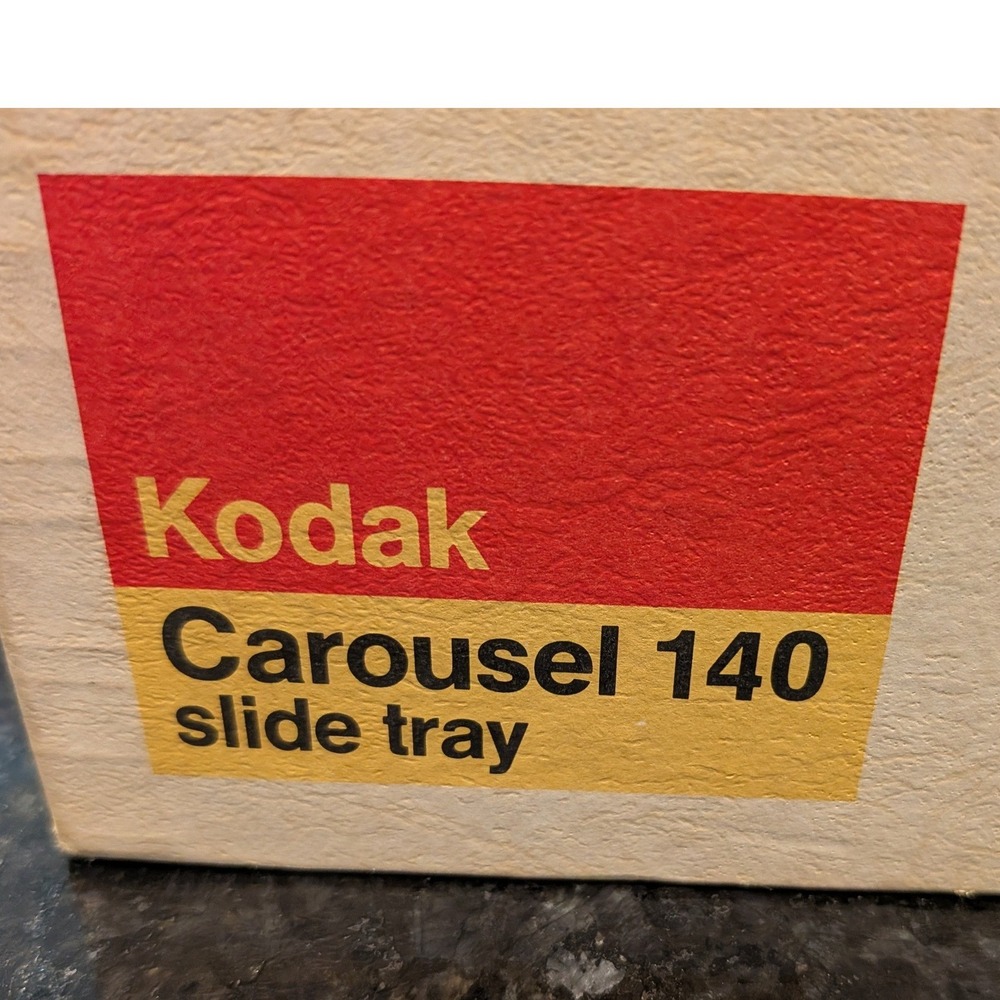 Kodak Carousel 140 Slide Tray for 35mm Projector Vintage Photo Accessory‎ Boxed